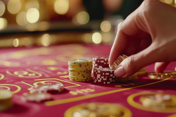 Bet settlement screen showing final result and payout calculation